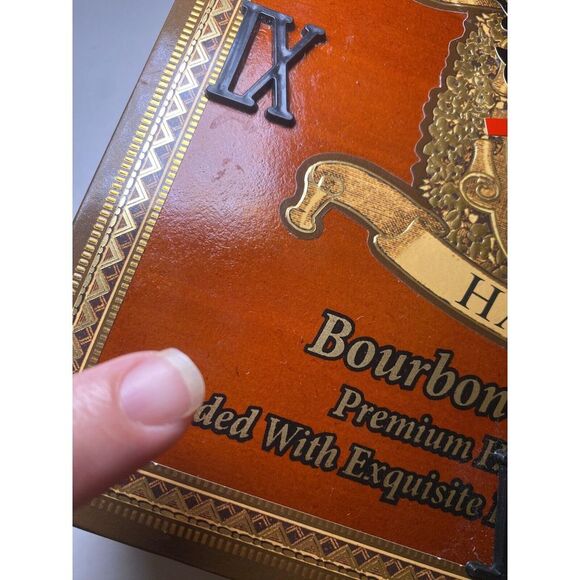 PERDOMO HABANO BOURBON BARREL-AGED MADURO GORDO CIGAR BOX CLOCK FROM NICARAGUA - Picture 16 of 16